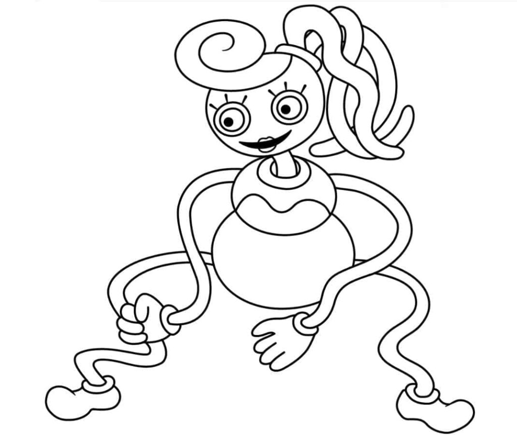 Mommy Long Legs Coloriage